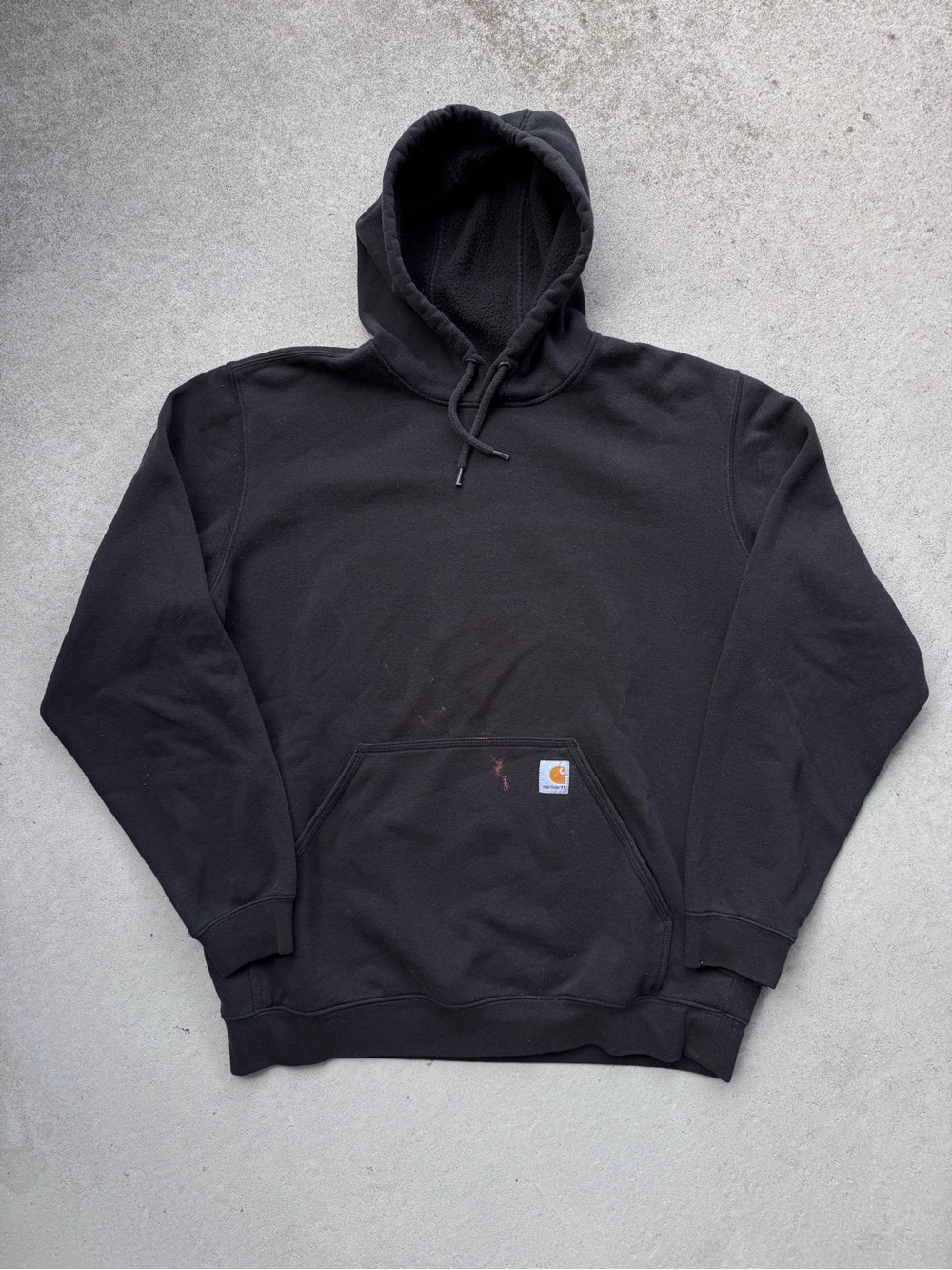 Carhartt Men’s Black Crewneck Hooded Sweatshirt